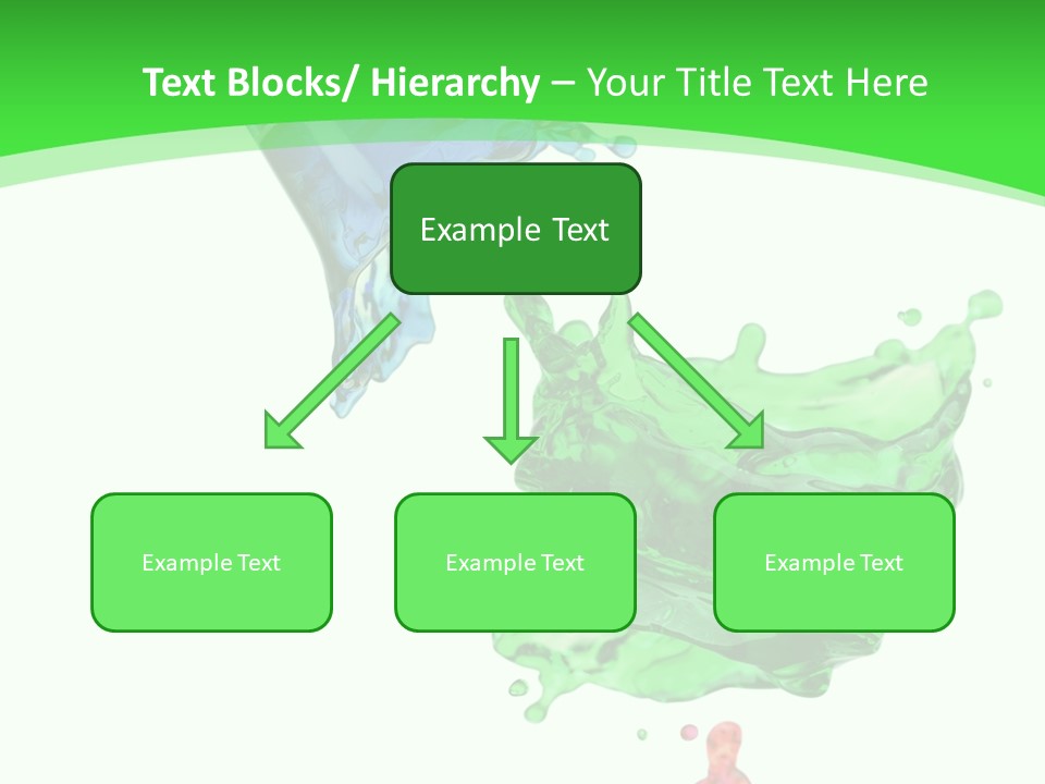 Isolated Bottle Green PowerPoint Template