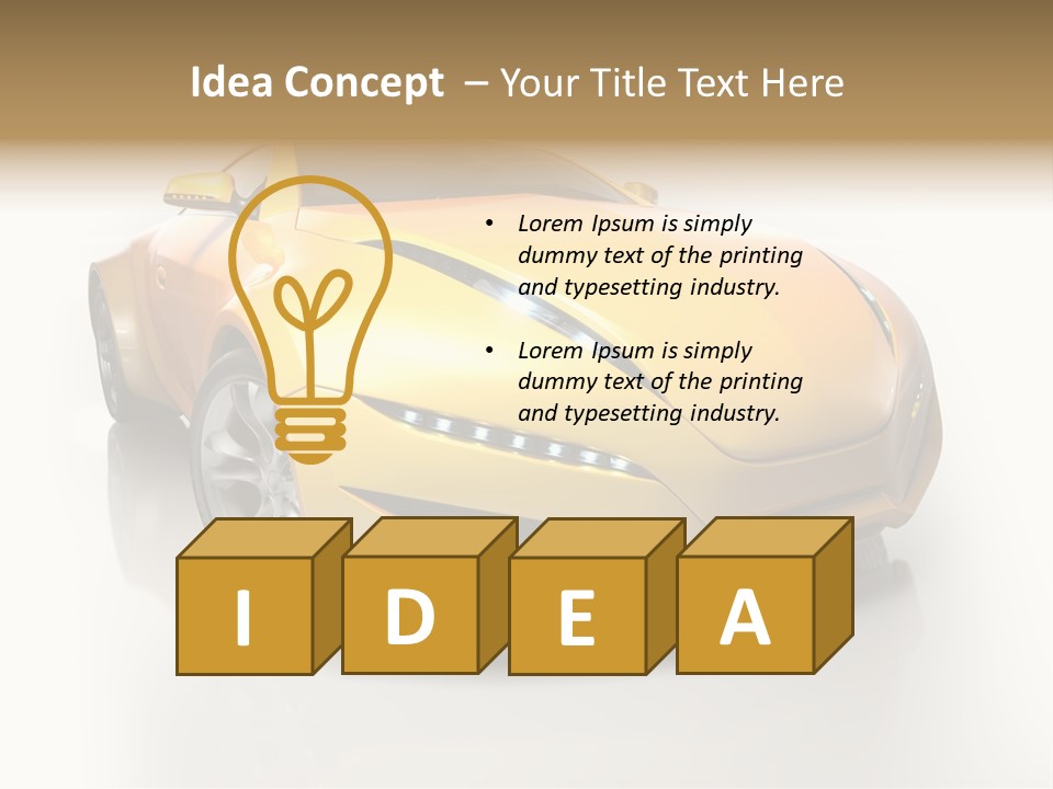 Idea Prototype Luxury PowerPoint Template