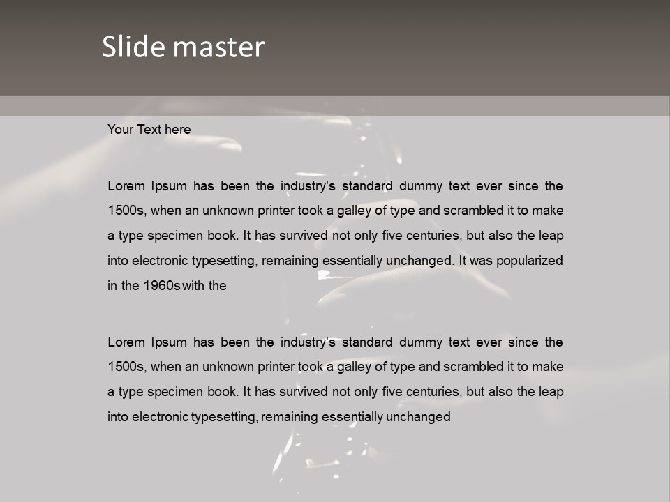 Musical Metal Flap PowerPoint Template