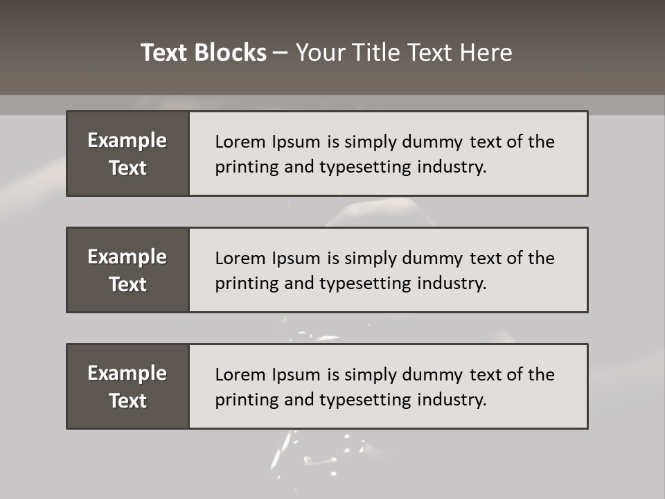 Musical Metal Flap PowerPoint Template