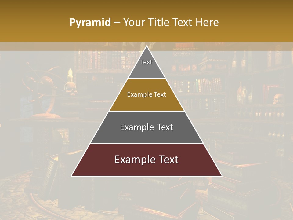 Witchcraft Dark Background PowerPoint Template