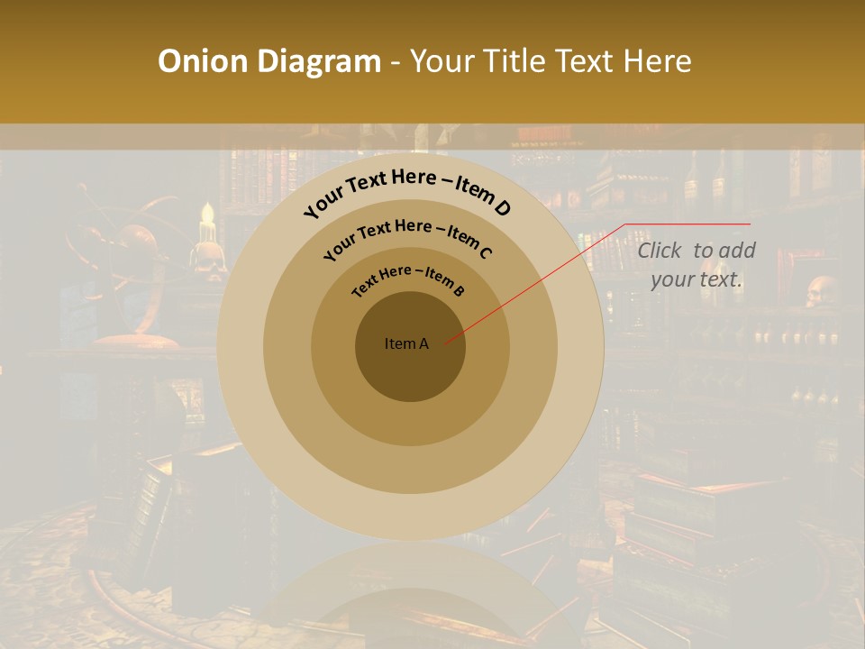 Witchcraft Dark Background PowerPoint Template