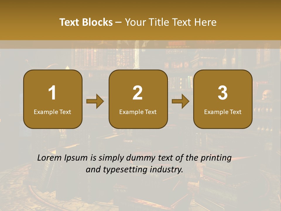 Witchcraft Dark Background PowerPoint Template