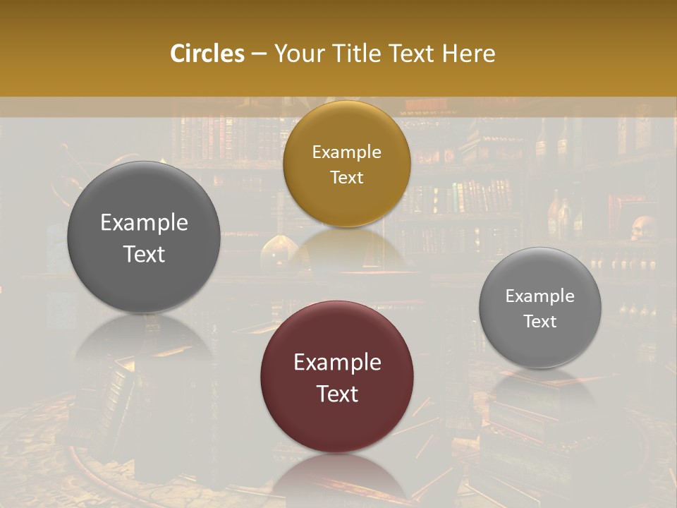 Witchcraft Dark Background PowerPoint Template