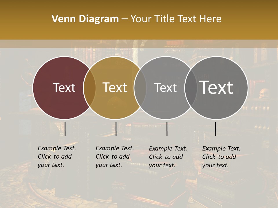 Witchcraft Dark Background PowerPoint Template