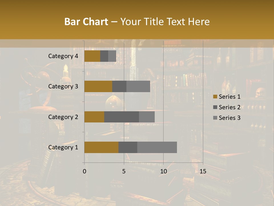 Witchcraft Dark Background PowerPoint Template