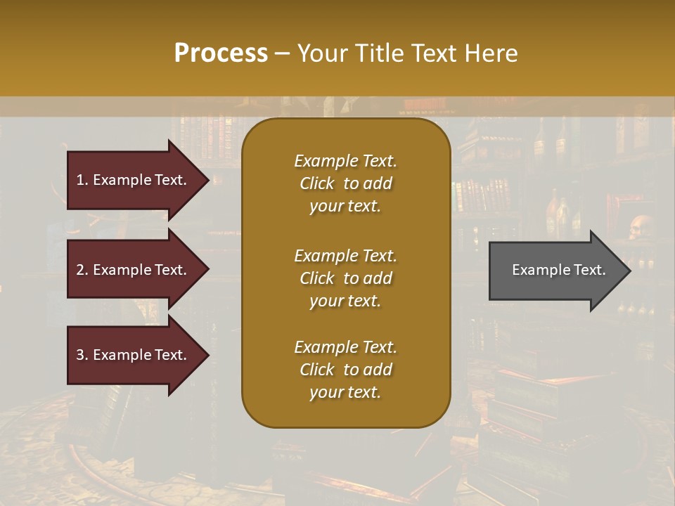 Witchcraft Dark Background PowerPoint Template