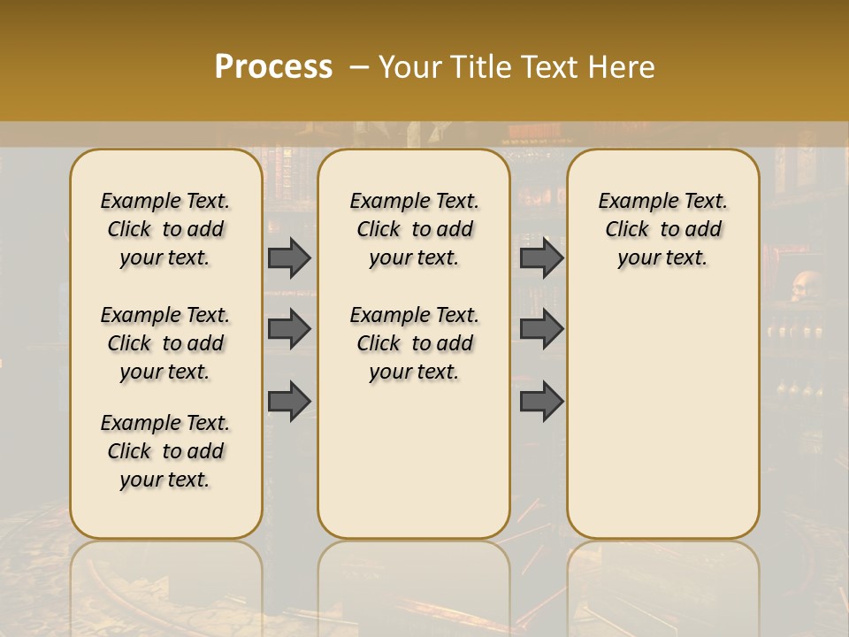 Witchcraft Dark Background PowerPoint Template
