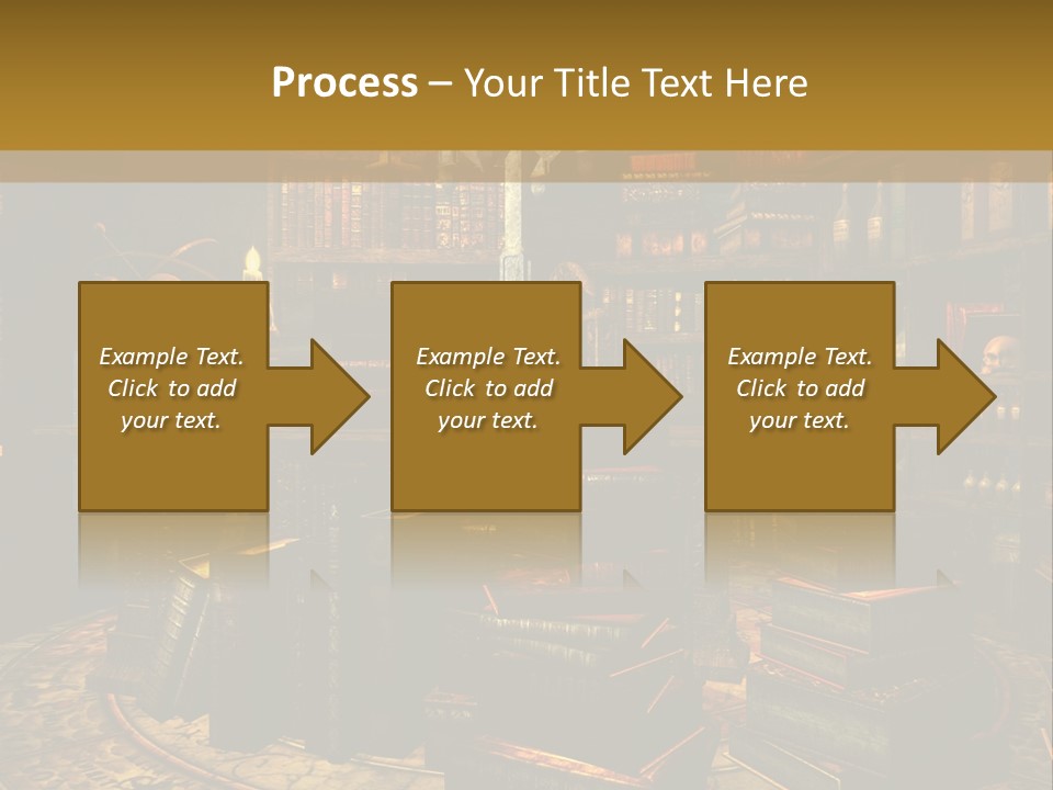 Witchcraft Dark Background PowerPoint Template