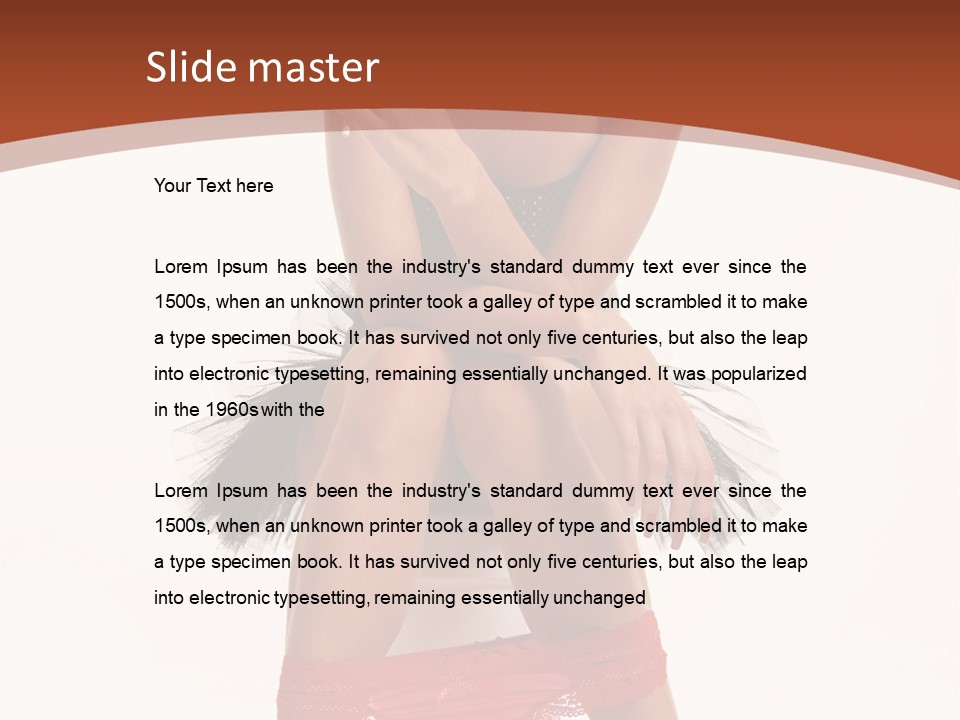 Heels Lollipop Humor PowerPoint Template