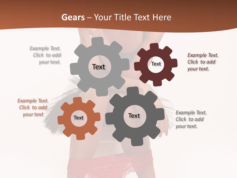 Sitting Mouth Shape PowerPoint Template