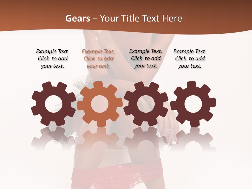 Sitting Mouth Shape PowerPoint Template