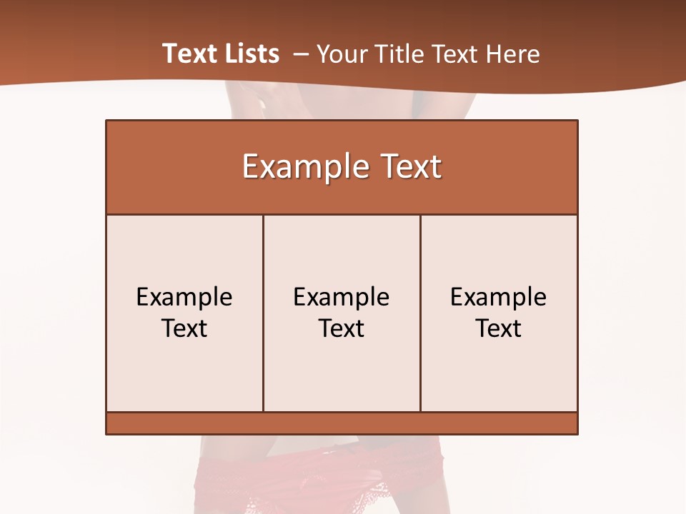 Sitting Mouth Shape PowerPoint Template