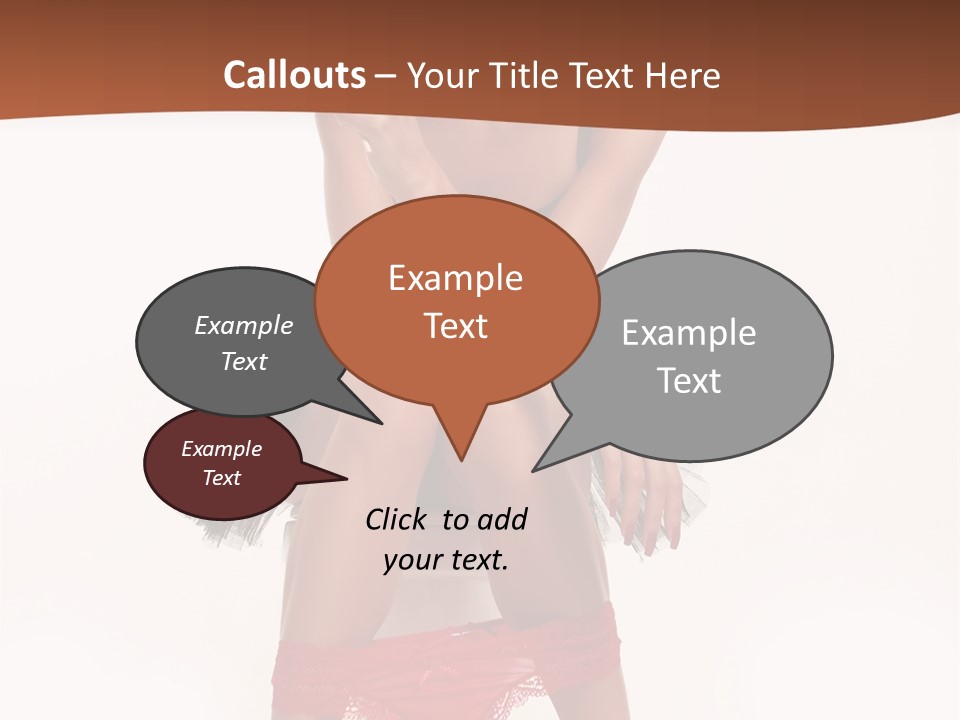 Sitting Mouth Shape PowerPoint Template