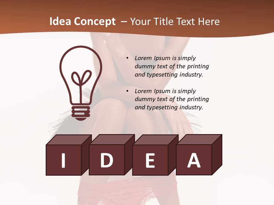 Sitting Mouth Shape PowerPoint Template