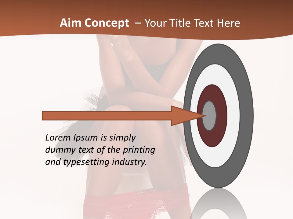 Sitting Mouth Shape PowerPoint Template