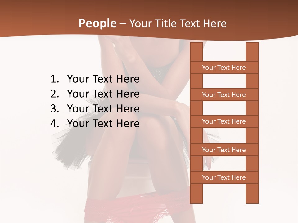 Sitting Mouth Shape PowerPoint Template