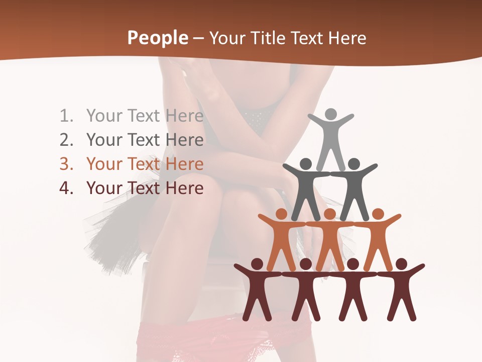 Sitting Mouth Shape PowerPoint Template