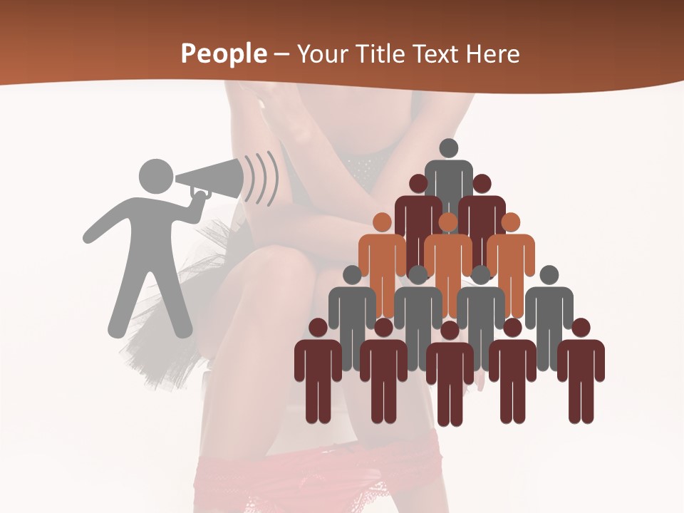 Sitting Mouth Shape PowerPoint Template