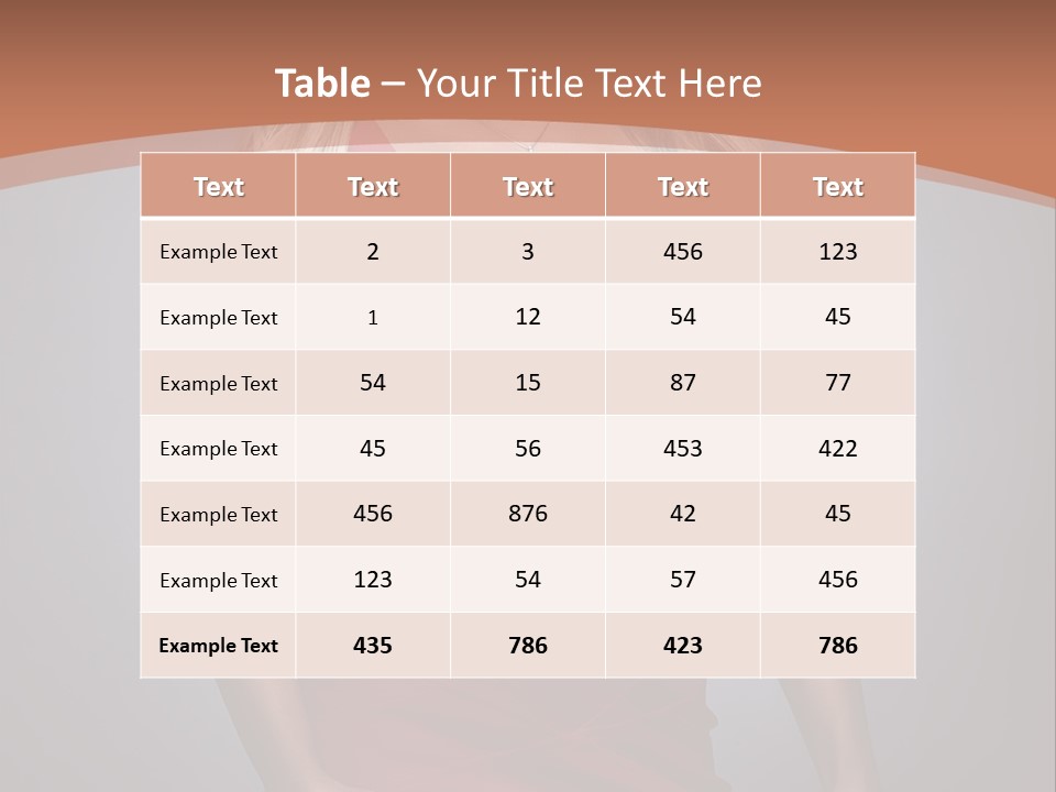 Sultry Hands Breast PowerPoint Template