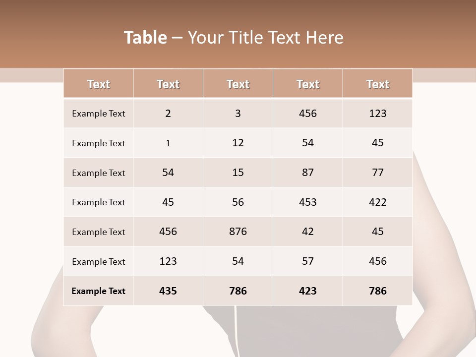 Beauty Smile Y PowerPoint Template