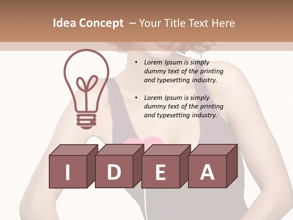 Beauty Smile Y PowerPoint Template