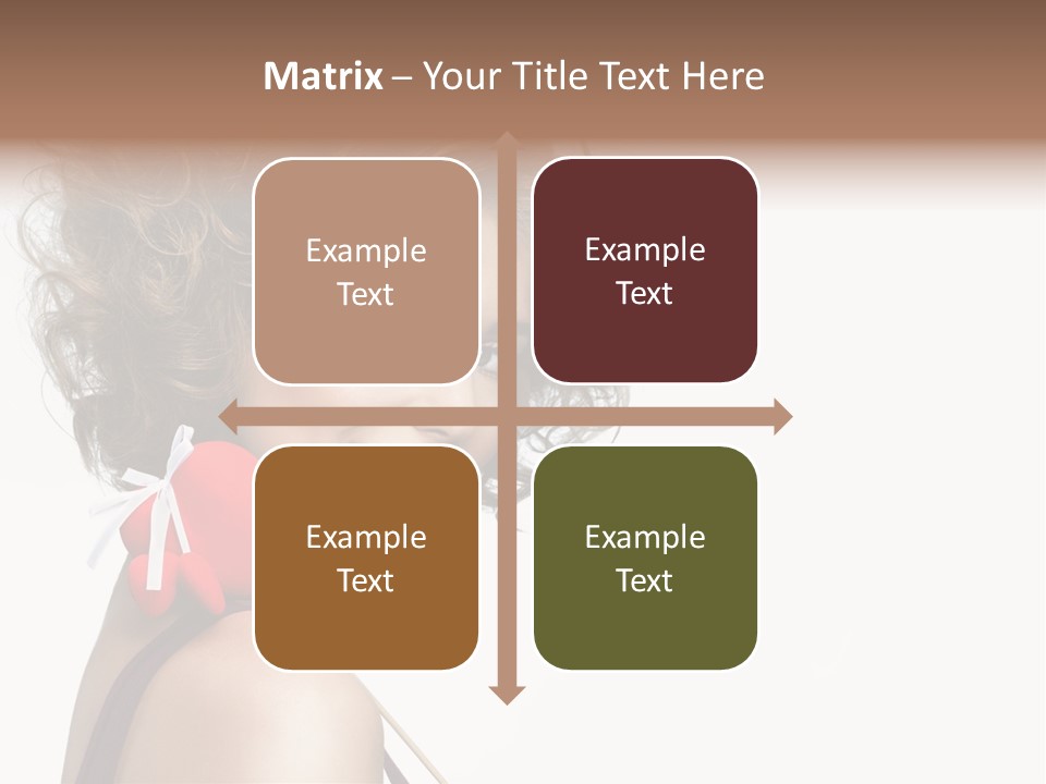 White Person Shape PowerPoint Template