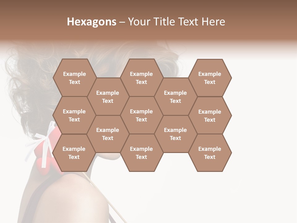 White Person Shape PowerPoint Template