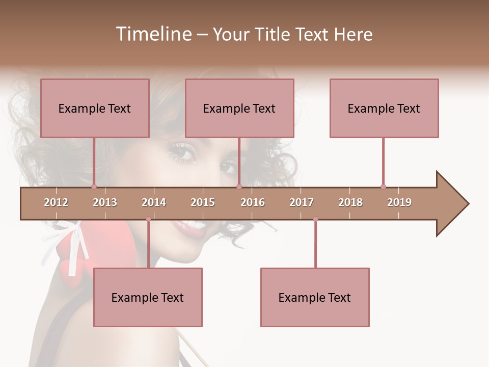 White Person Shape PowerPoint Template