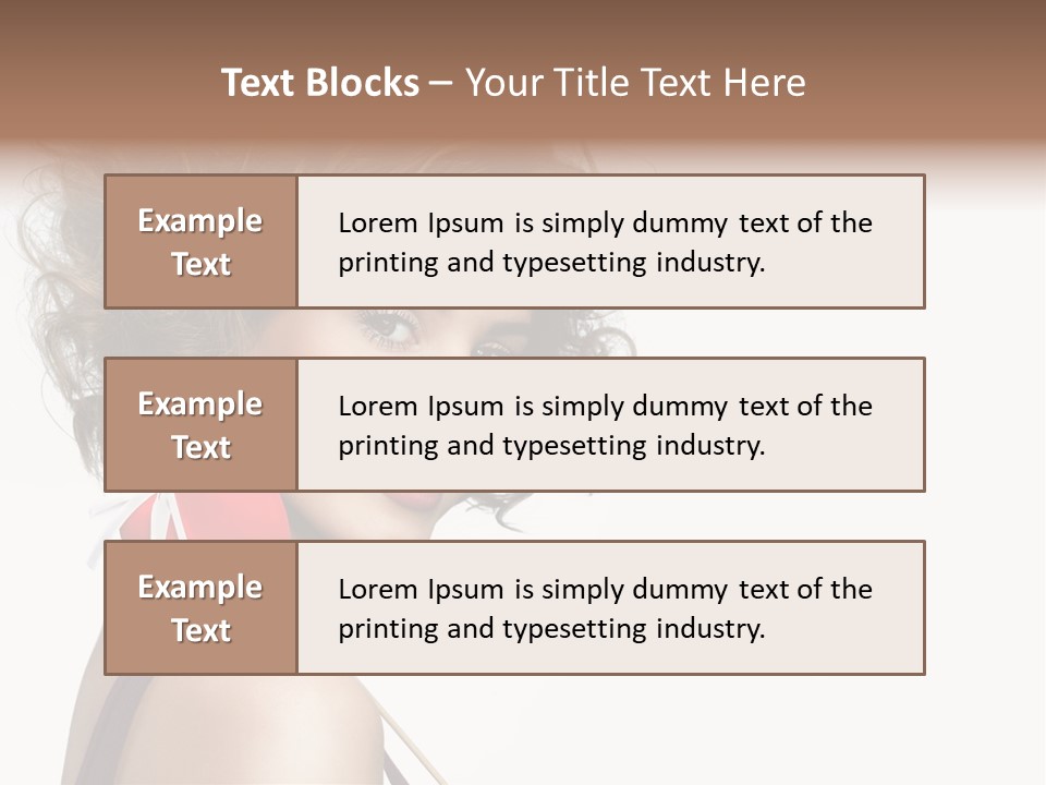 White Person Shape PowerPoint Template