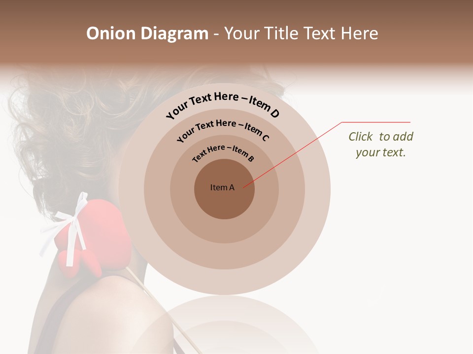 White Person Shape PowerPoint Template