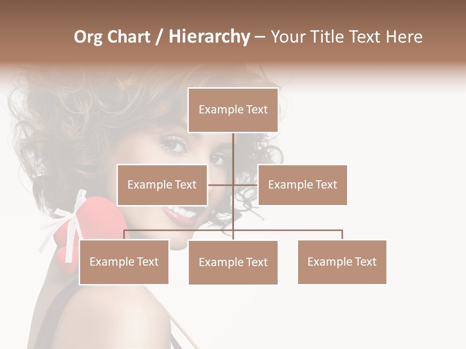 White Person Shape PowerPoint Template