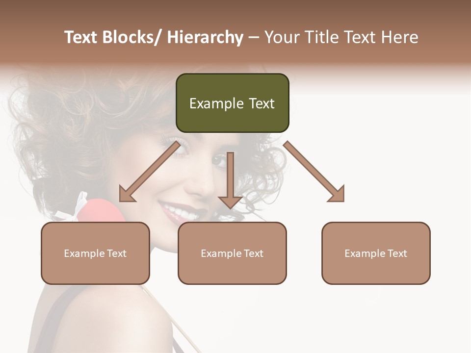 White Person Shape PowerPoint Template