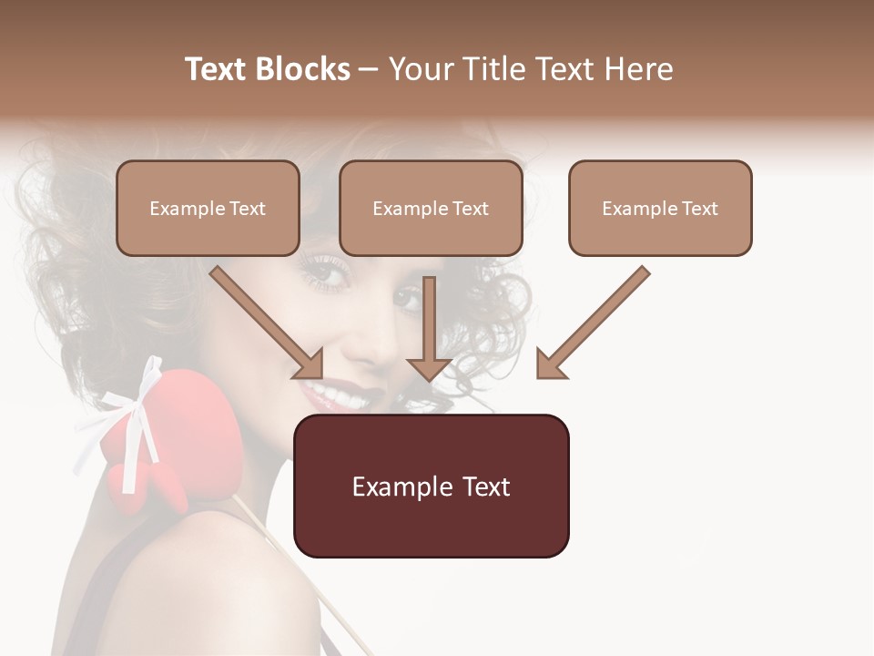 White Person Shape PowerPoint Template