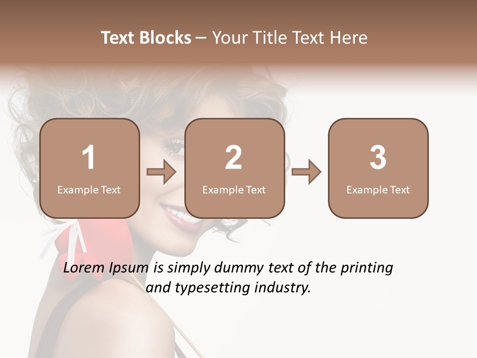 White Person Shape PowerPoint Template