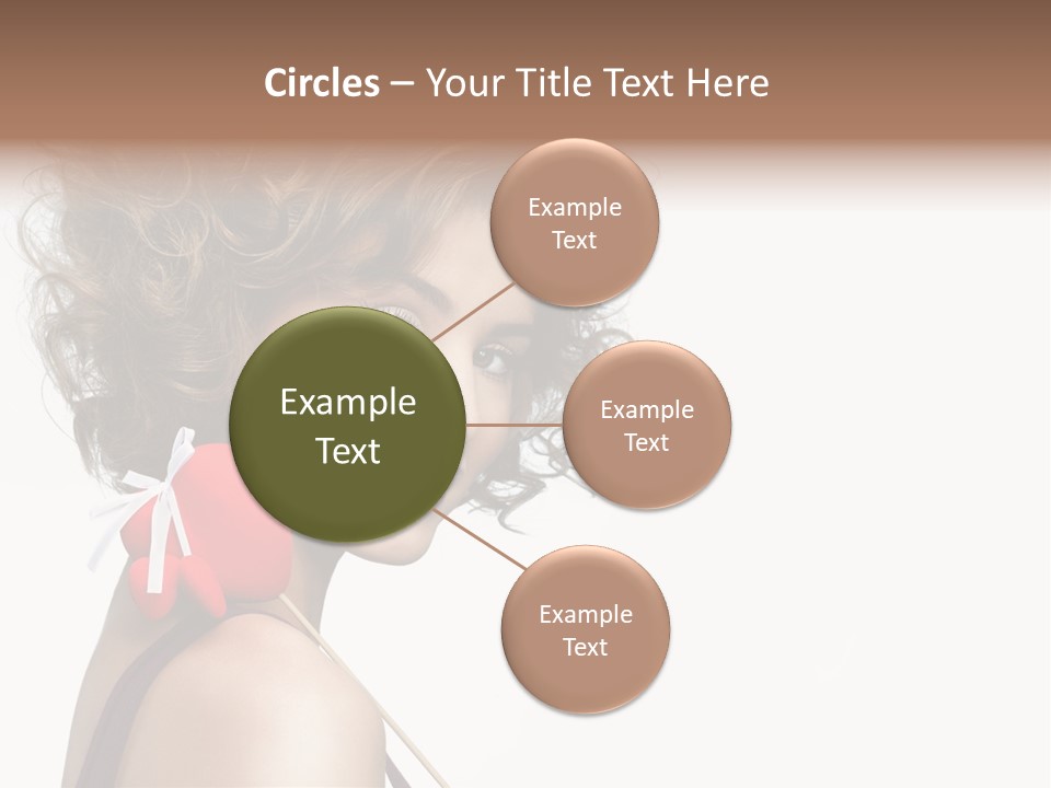 White Person Shape PowerPoint Template