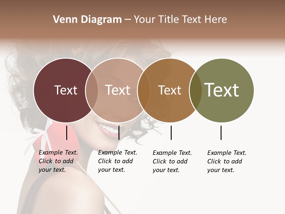 White Person Shape PowerPoint Template