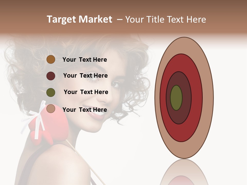 White Person Shape PowerPoint Template