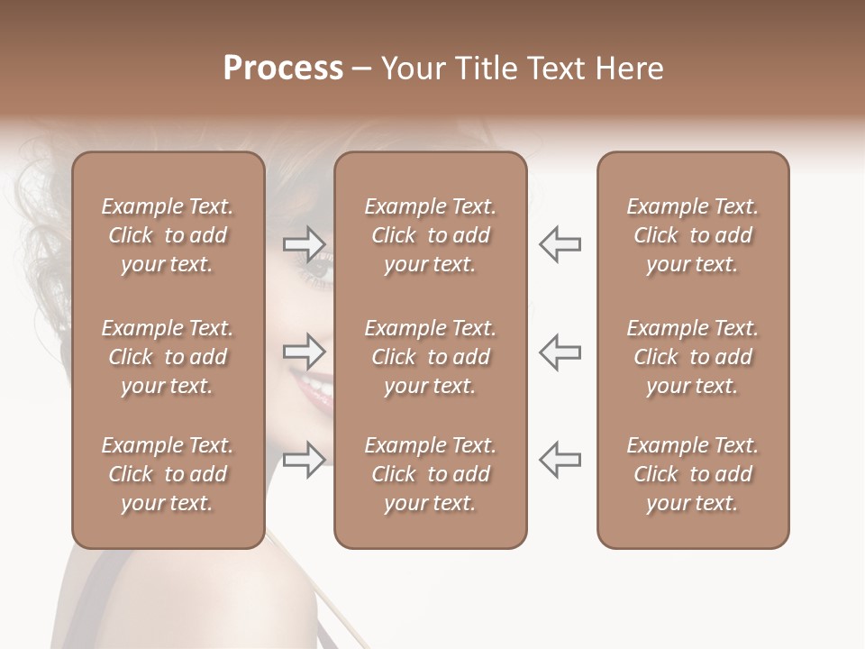 White Person Shape PowerPoint Template