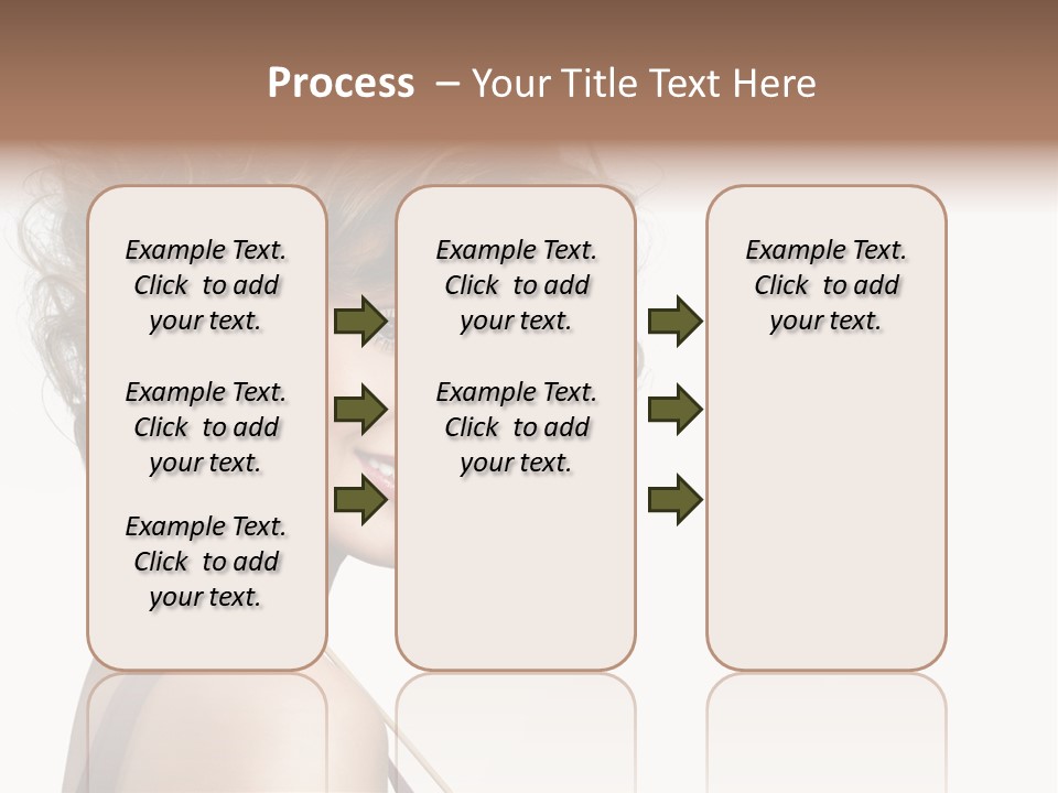 White Person Shape PowerPoint Template