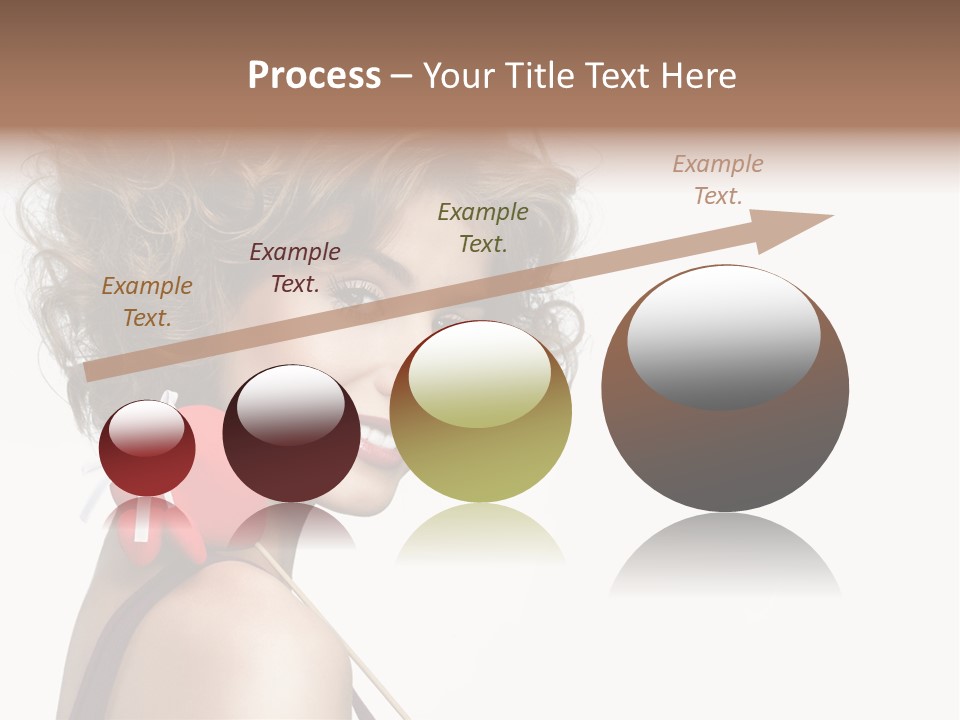 White Person Shape PowerPoint Template