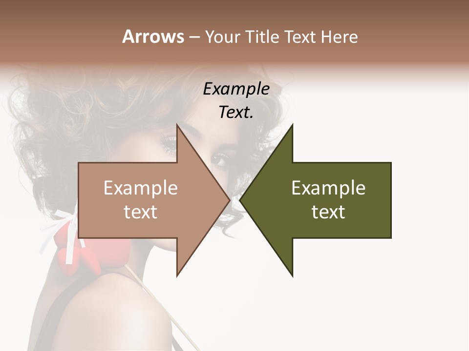 White Person Shape PowerPoint Template