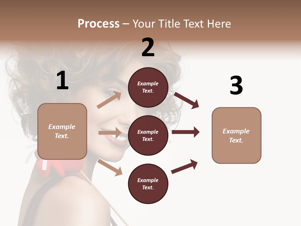 White Person Shape PowerPoint Template