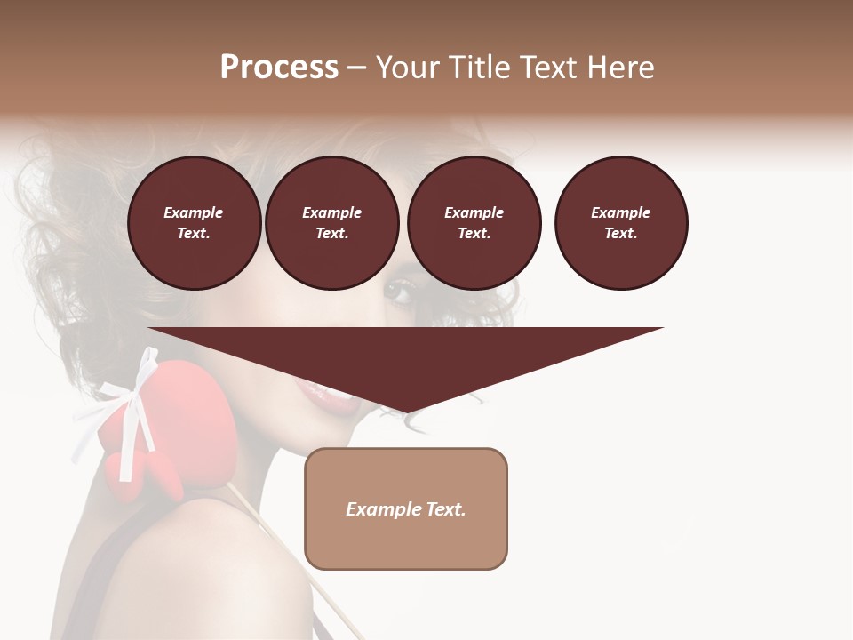 White Person Shape PowerPoint Template