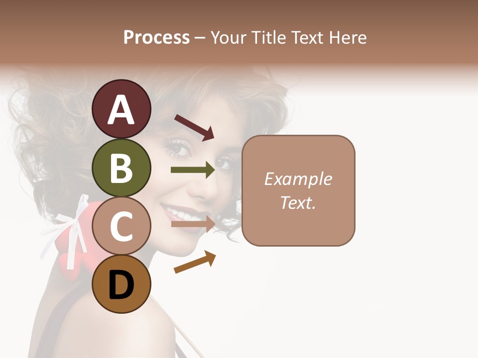 White Person Shape PowerPoint Template