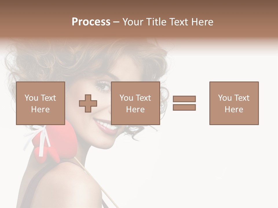 White Person Shape PowerPoint Template
