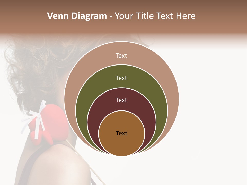 White Person Shape PowerPoint Template