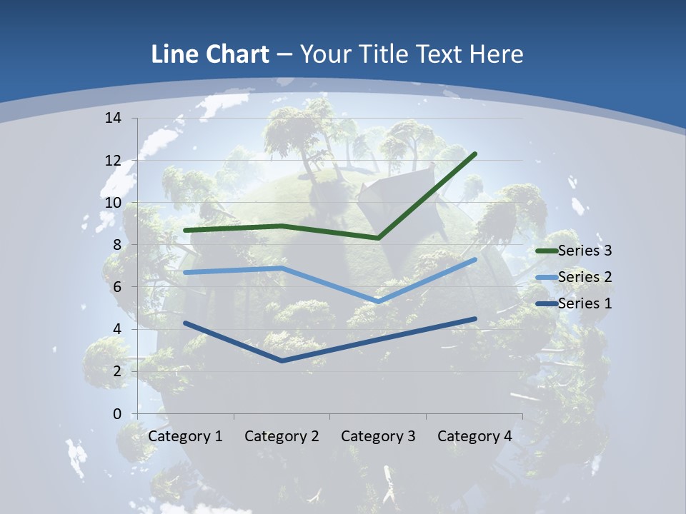Space Aerial Globe PowerPoint Template