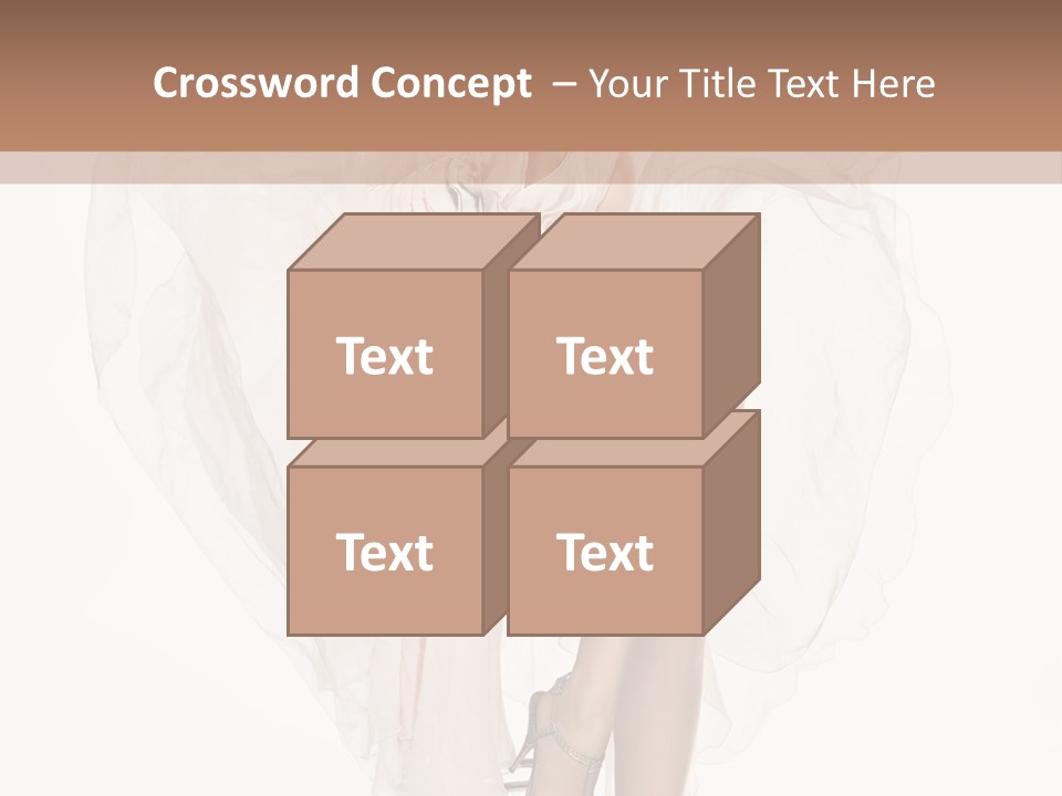 Hands Lady Legs PowerPoint Template