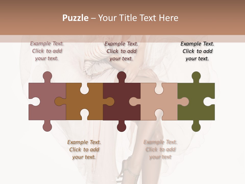 Hands Lady Legs PowerPoint Template